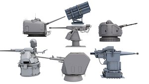 Naval Guns collection model