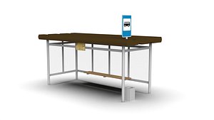 Bus stop 3D
