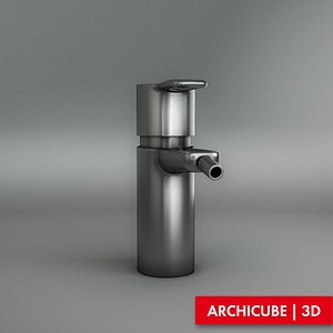 3d mixer tap model