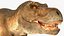tyrannosaurus rex eating animal 3D