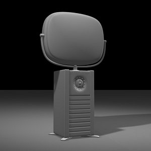 3d model philco predictra tv