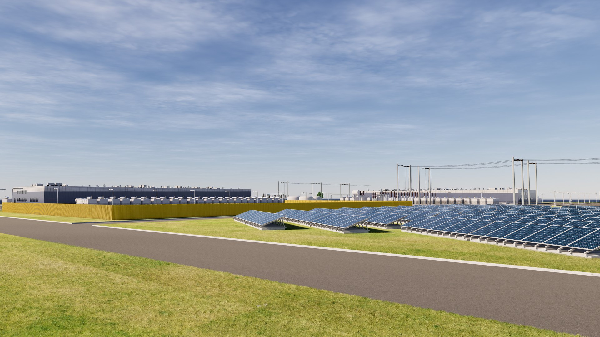 3D Data Center Area Model - TurboSquid 2294977