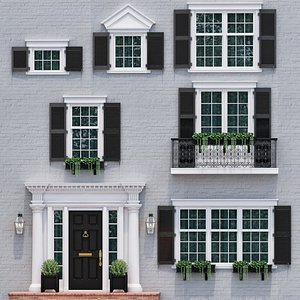Windows and doors in the style of modern classics 4