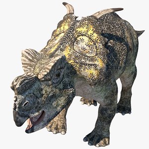 dinosaur achelousaurus 3D model