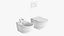 GSG Ceramic Design Time Wall-Hung WC 3D model