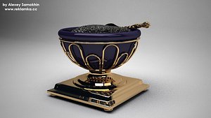 3d plate caviar