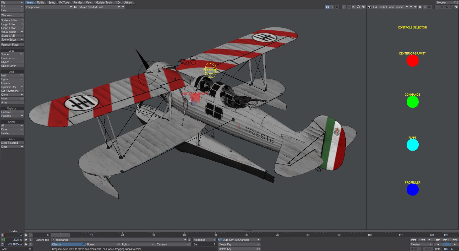3d board trieste model