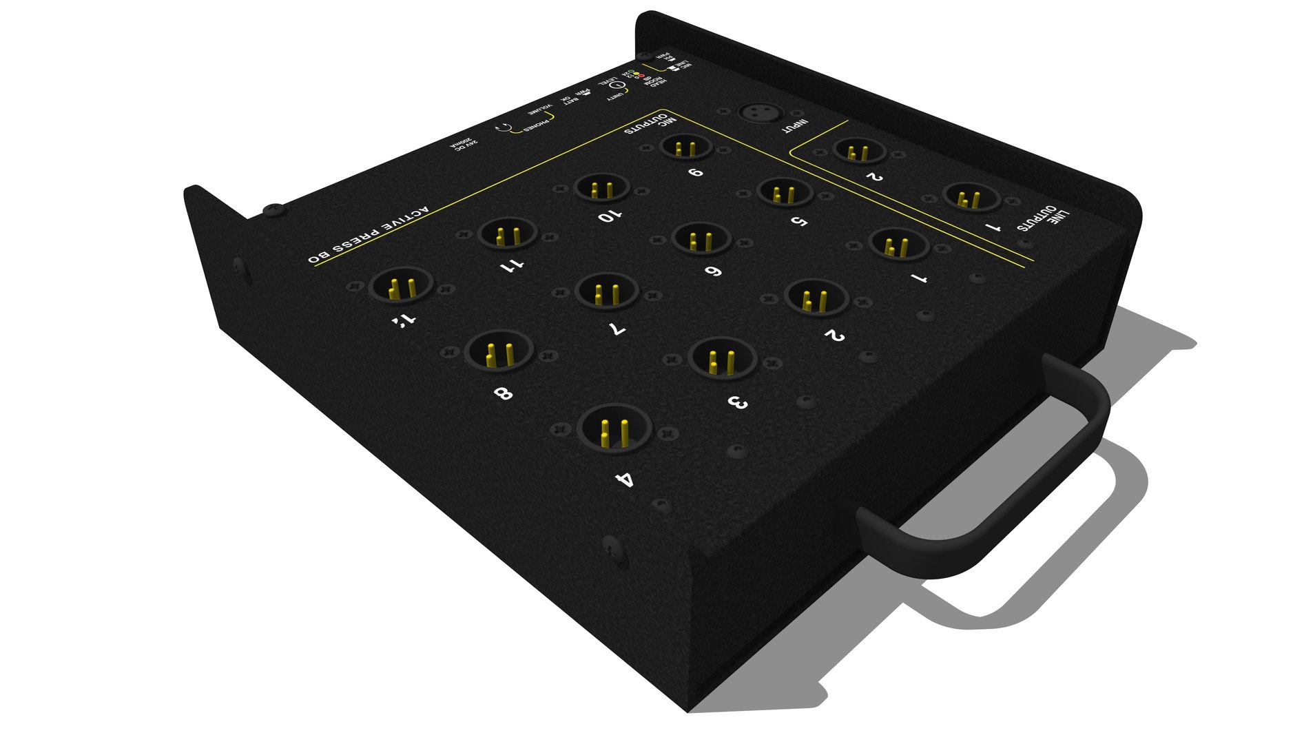 Audio Press Box - 12 Outputs model https://p.turbosquid.com/ts-thumb/Ul/ZXpQGP/4m/6/jpg/1750342928/1920x1080/fit_q87/89f694ce1d2854f75d388bb99825e37936afd002/6.jpg