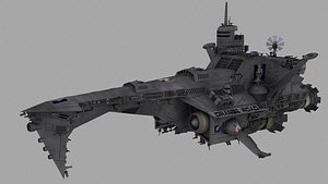 conqueror warship 3d model