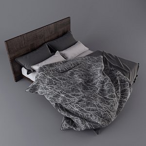 bed linen 3d model