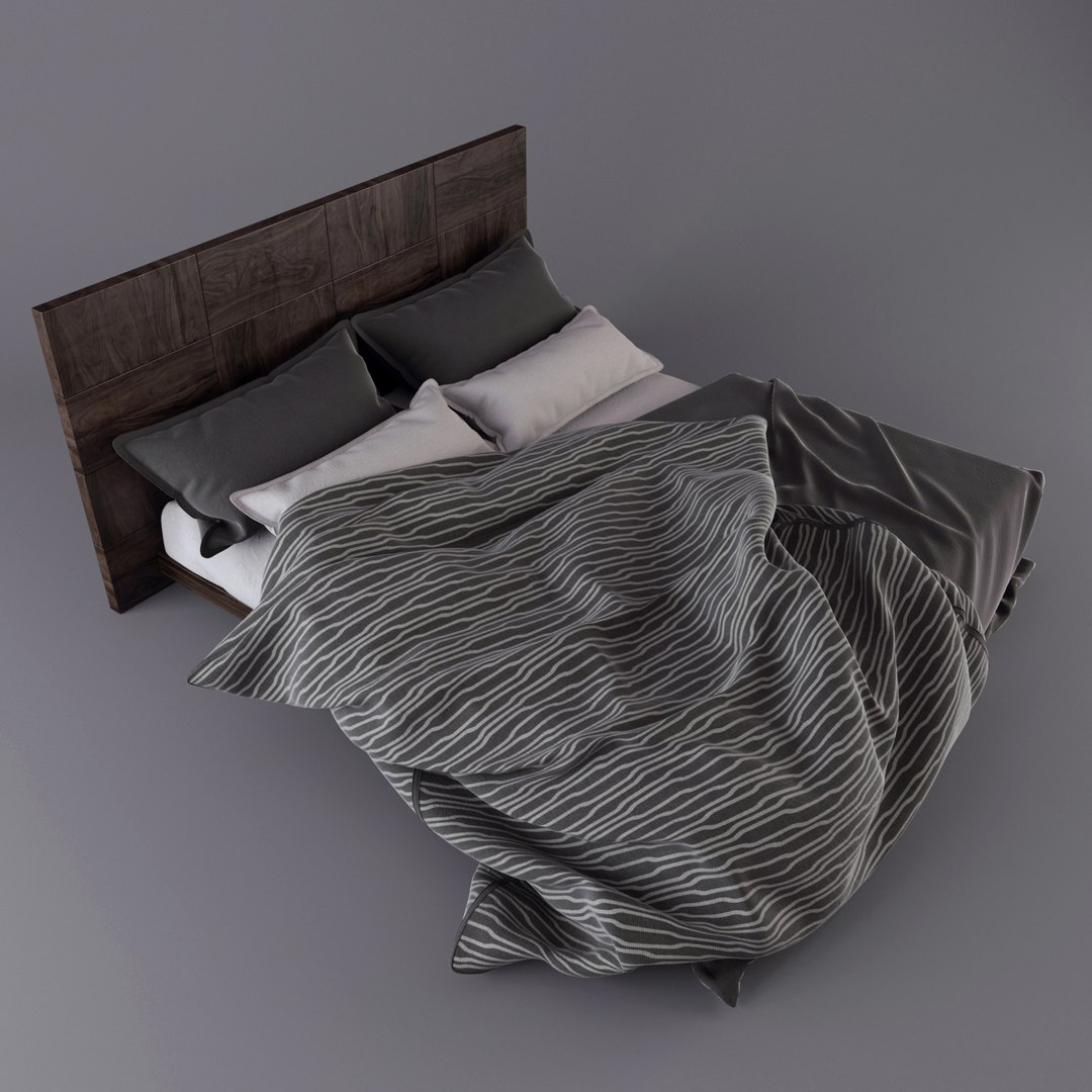 Bed Linen 3d Model