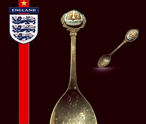 Scanned Spoon Collectible England-3