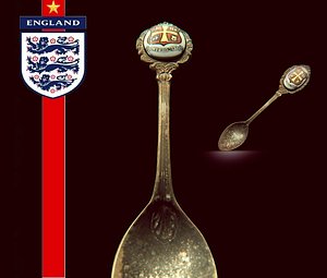 Scanned Spoon Collectible England-3