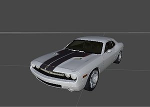 3d dodge challenger concept
