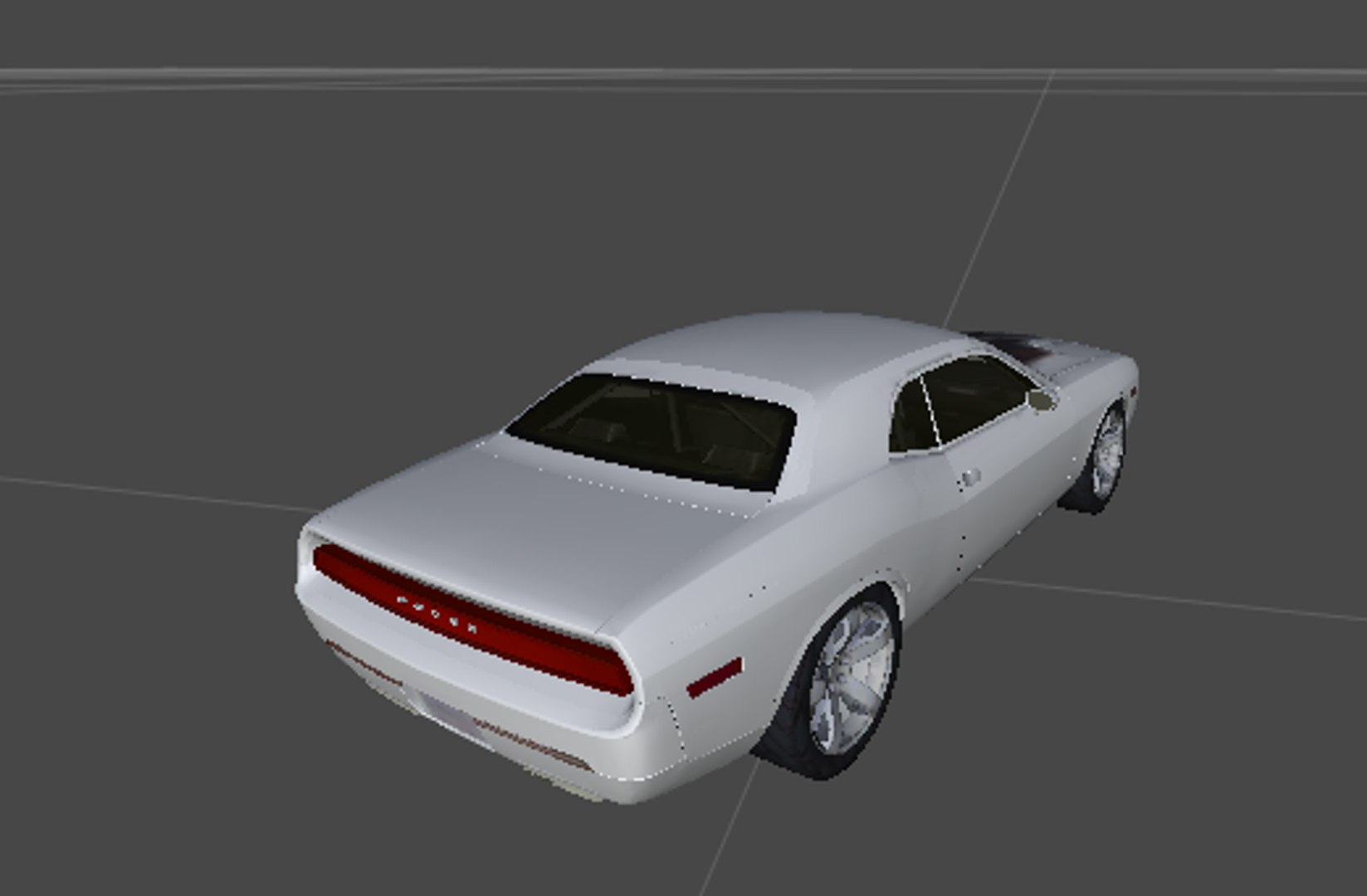 3d dodge challenger concept