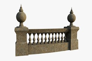 Ancient Curve Fence