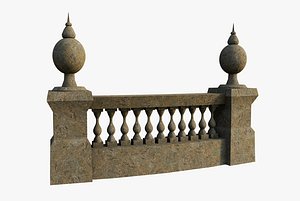 Ancient Curve Fence