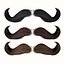 Mustache Low Poly Pack
