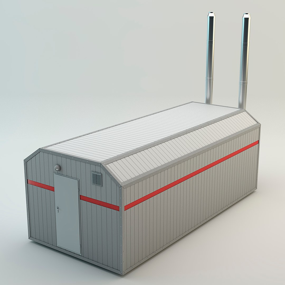 water modular boilers 3d model