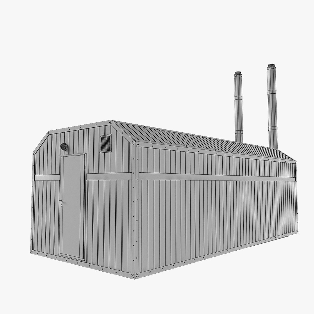 water modular boilers 3d model