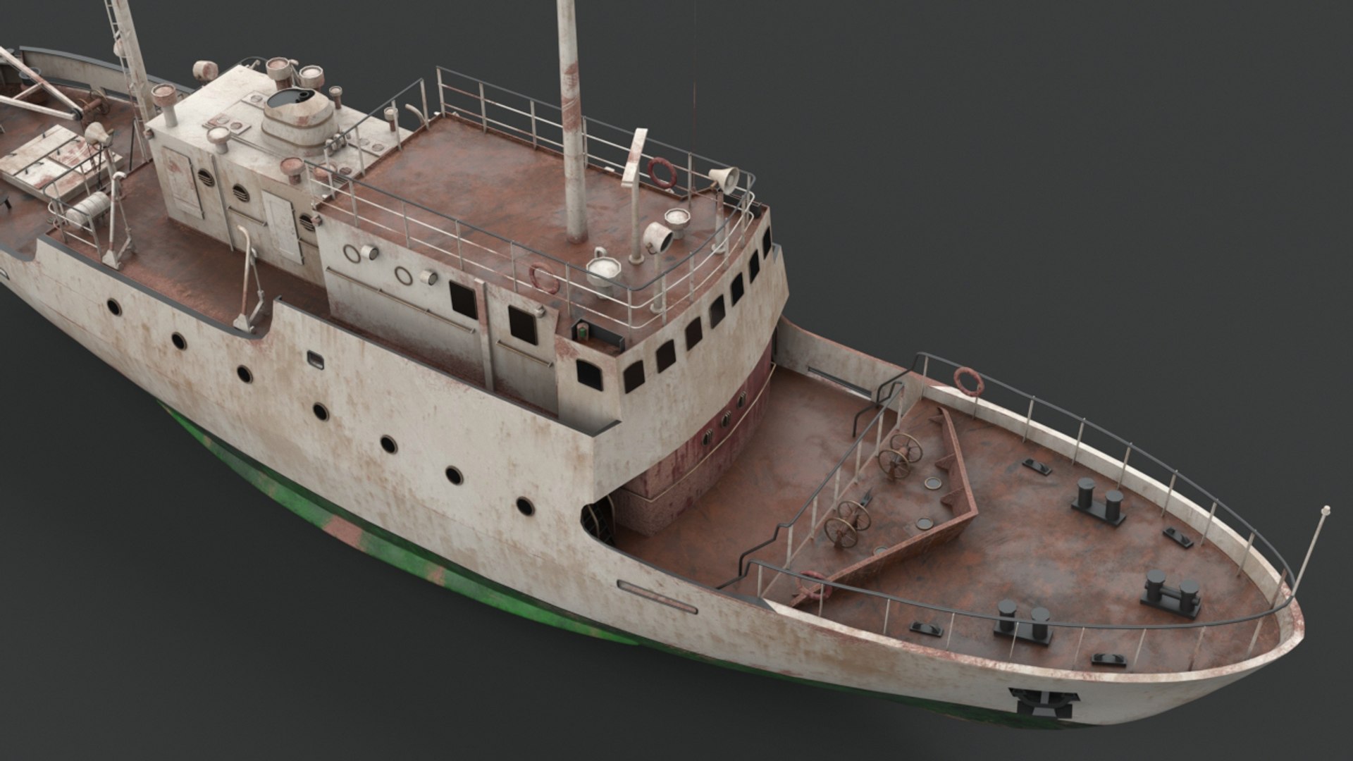 3D model old vessel - TurboSquid 1366356