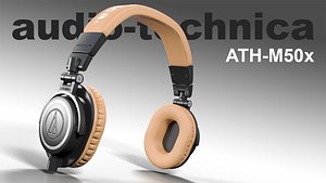 Audio technica ATH-M50x headphones