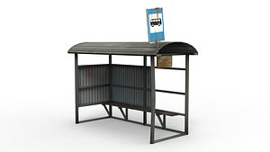 Busstop 3D model