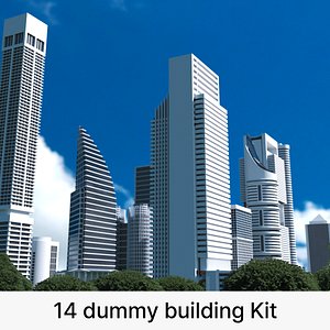 14 dummy building kit 3D