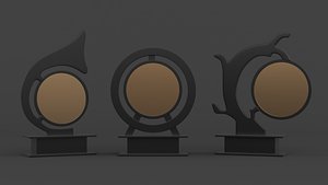 3D Award Trophy