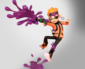 Rigged Splatoon 3D Autodesk FBX Models For Download | TurboSquid