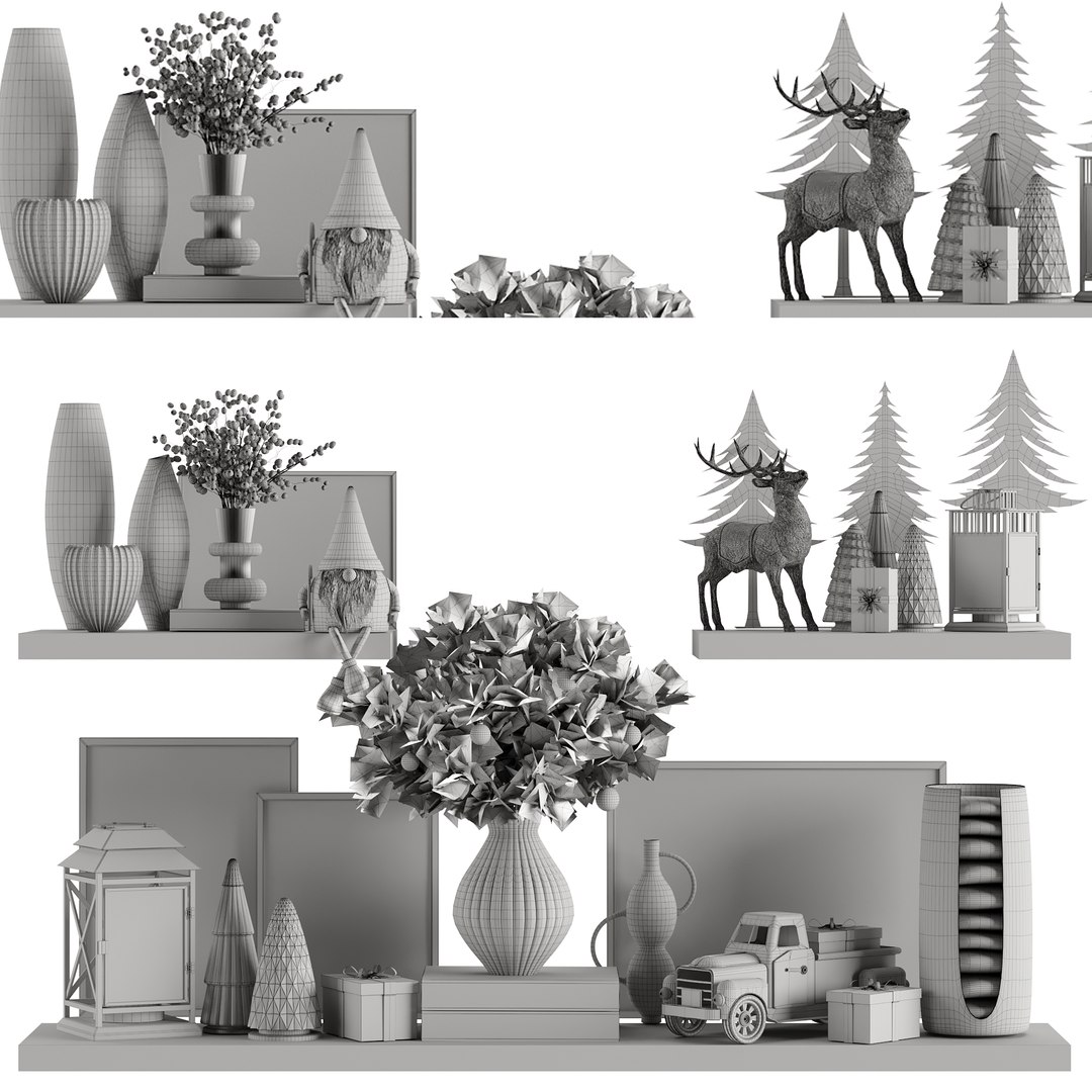 Decorative Set 26 Christmas Set 3D model https://p.turbosquid.com/ts-thumb/Um/AvKI5t/9Z/wire/jpg/1701185567/1920x1080/fit_q87/682f3bb733e988184e8290509ae909c0b881a0b2/wire.jpg