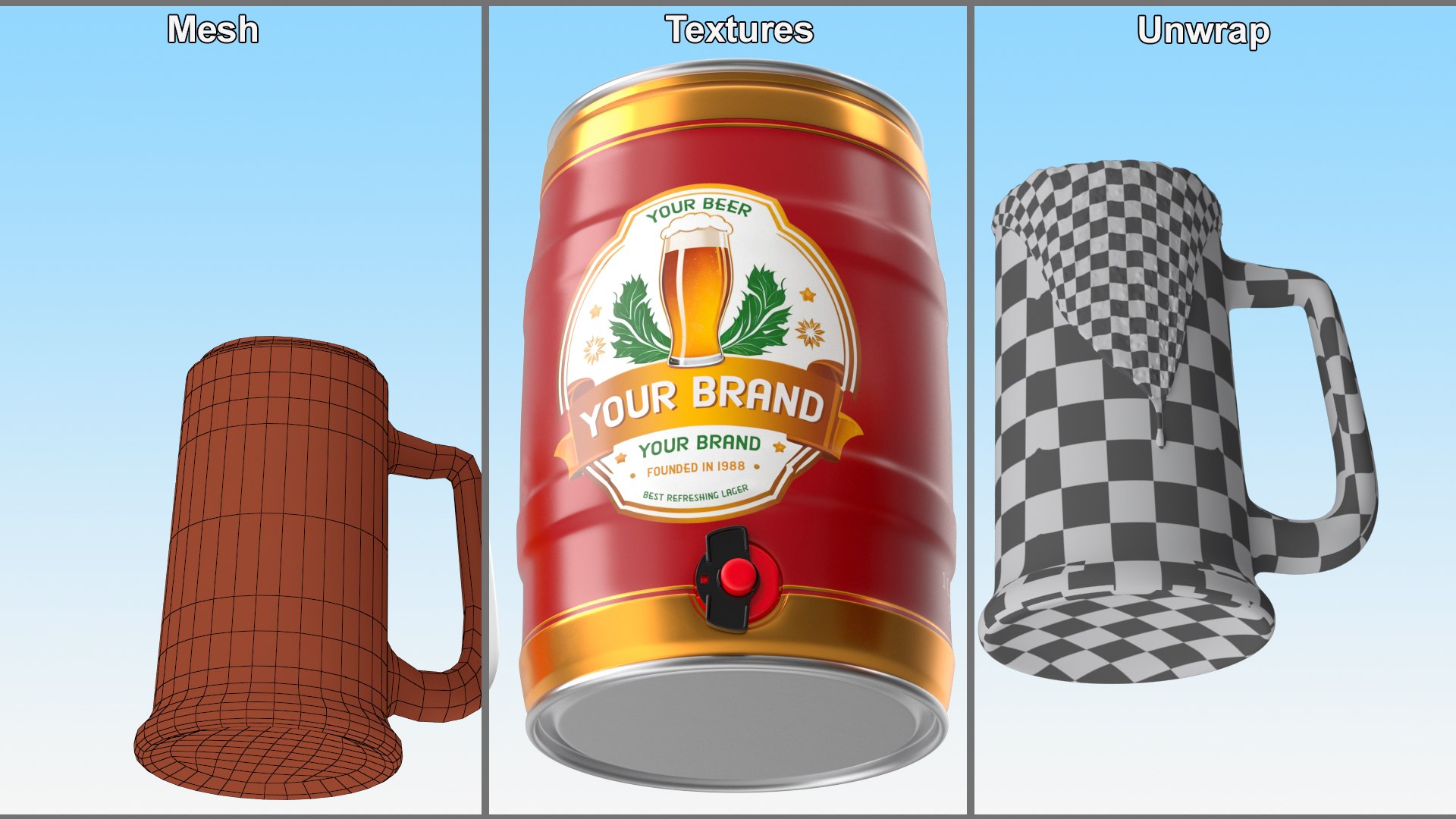 Beer Keg and Mugs Set Mockup 3D https://p.turbosquid.com/ts-thumb/Um/E8v30c/N8/beer_keg_and_mugs_set_mockup_009/jpg/1730745201/1920x1080/fit_q87/f8ee61ea408fd77437c4920915dfaeb3103d7f47/beer_keg_and_mugs_set_mockup_009.jpg