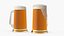 Beer Keg and Mugs Set Mockup
