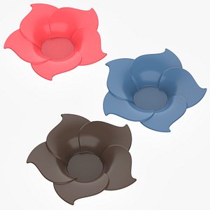 3D Flower Shaped Bowl