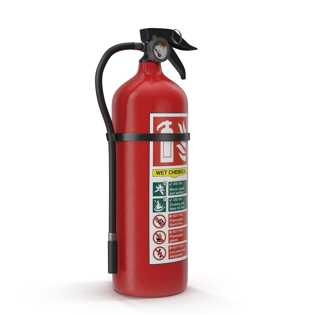 Fire Extinguisher 2 3D model preview