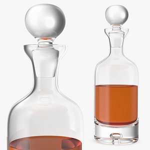 Direction Decanter with Whiskey
