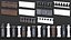 Fences Pillars Hitching Posts Gates part 1 - 107 low-poly PBR objects