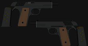 3D colt 1911