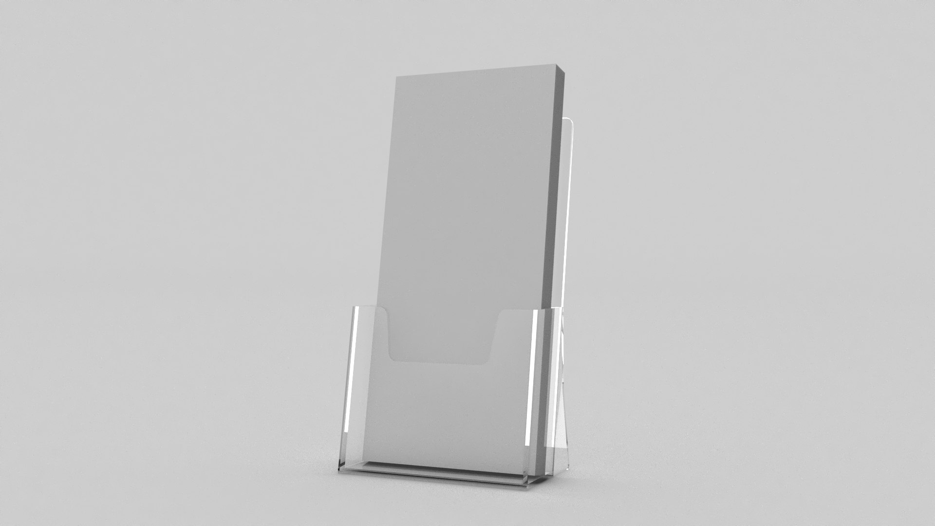 3D Model Flyer Holder - TurboSquid 2035988