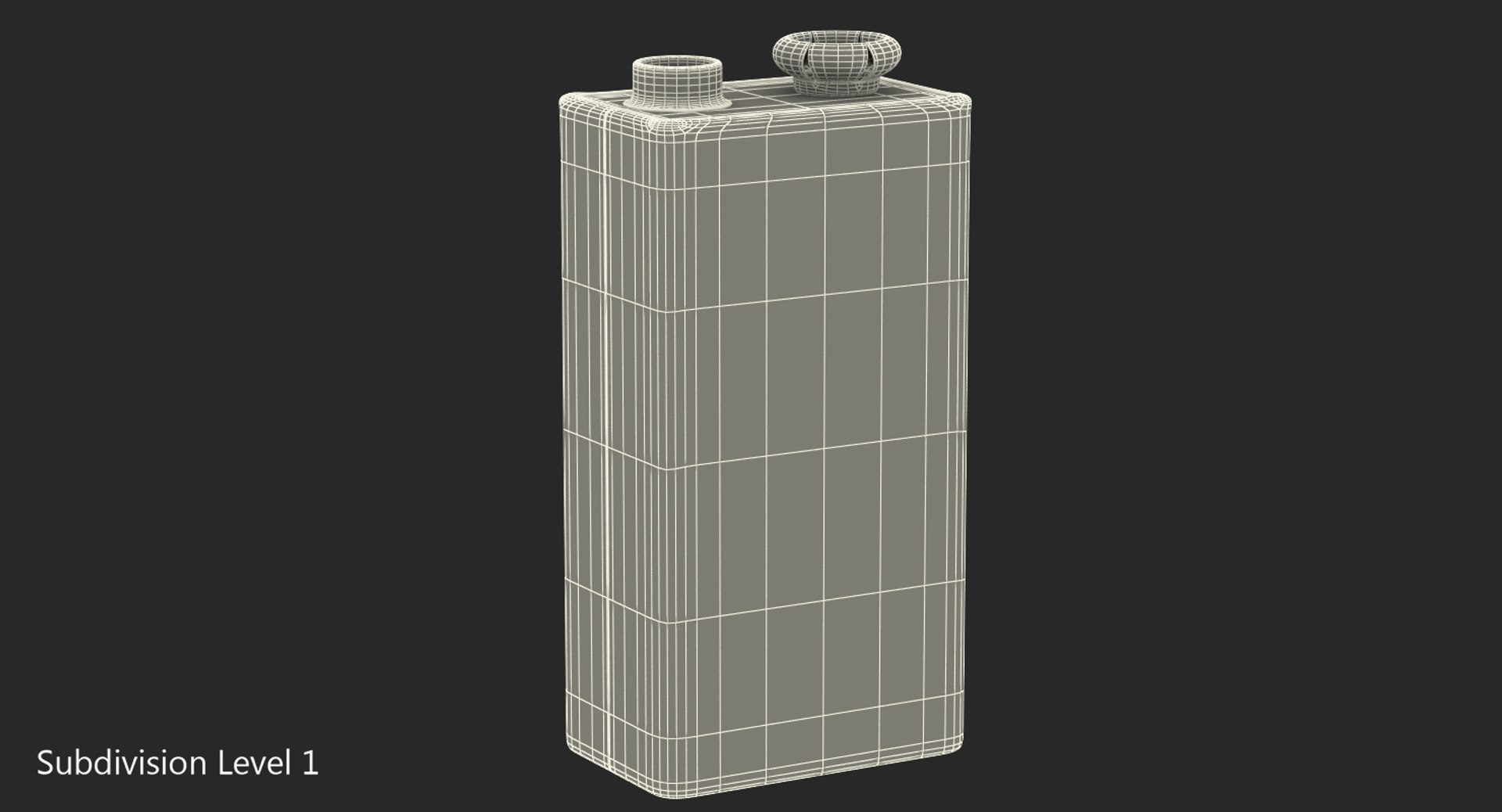 3D 9-volt battery model https://p.turbosquid.com/ts-thumb/Um/dzgXtJ/DEDLJLMY/9voltbatteryc4dmodel009/jpg/1562012542/1920x1080/fit_q87/72c7c9fecb89fd889f9730d38fad4f94ef03ece2/9voltbatteryc4dmodel009.jpg