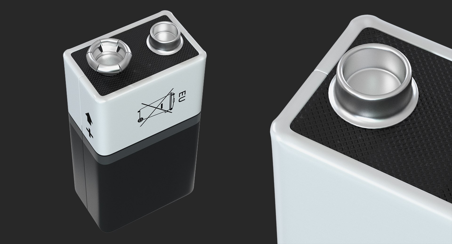 3D 9-volt battery model https://p.turbosquid.com/ts-thumb/Um/dzgXtJ/mSwNTgo5/9voltbatteryc4dmodel003/jpg/1562012524/1920x1080/fit_q87/d724673b3b0dac3eaed752bf5d1d434ca9f6eca0/9voltbatteryc4dmodel003.jpg
