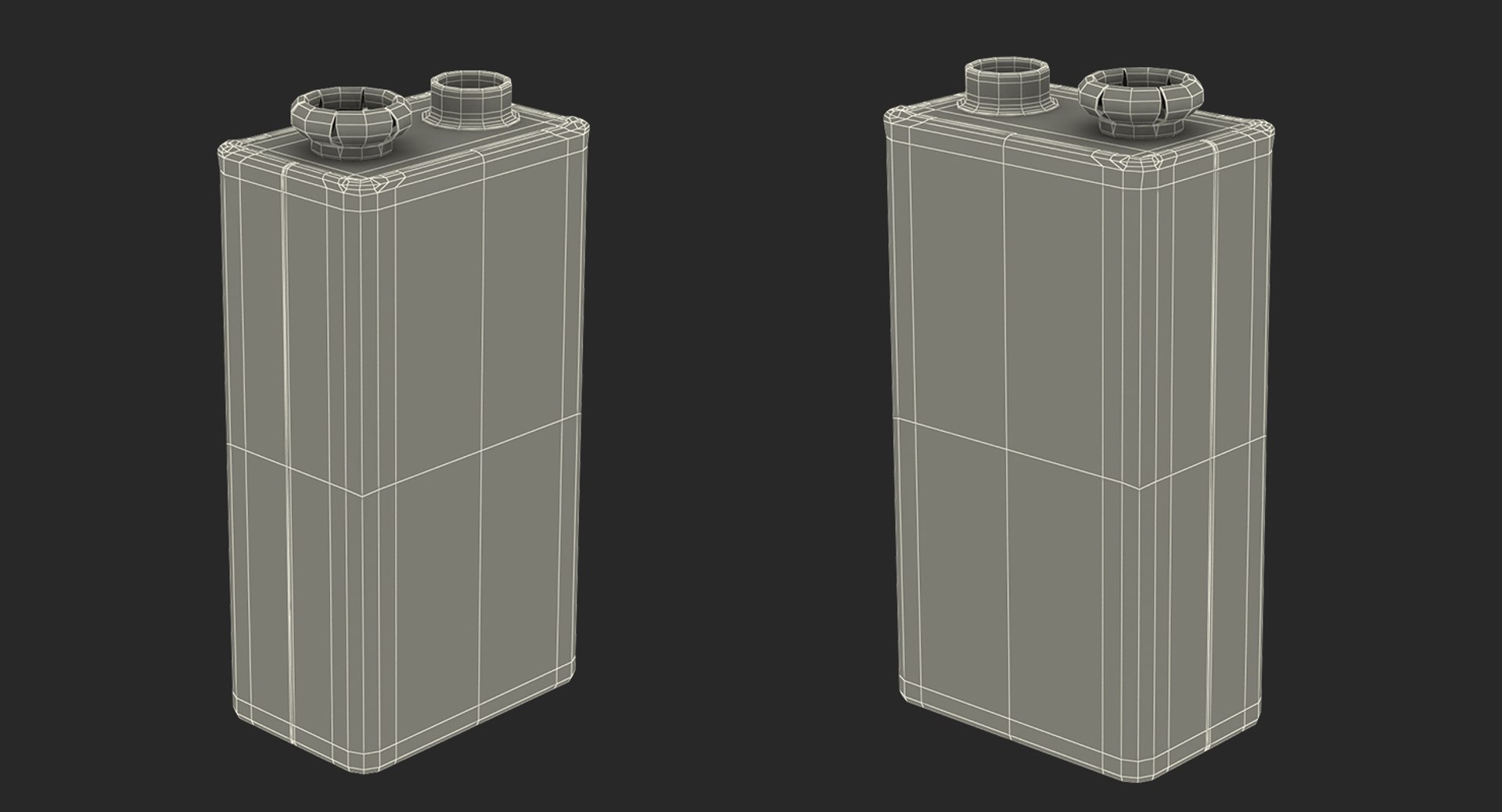 3D 9-volt battery model https://p.turbosquid.com/ts-thumb/Um/dzgXtJ/wHC7Keeg/9voltbatteryc4dmodel017/jpg/1562012573/1920x1080/fit_q87/4c81a53565326a1b2150f8290b58822ec62762b3/9voltbatteryc4dmodel017.jpg