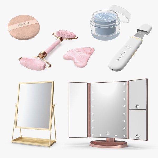 Face Beauty Tools Collection 3 3D model