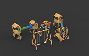 Playground pack 02 3D model