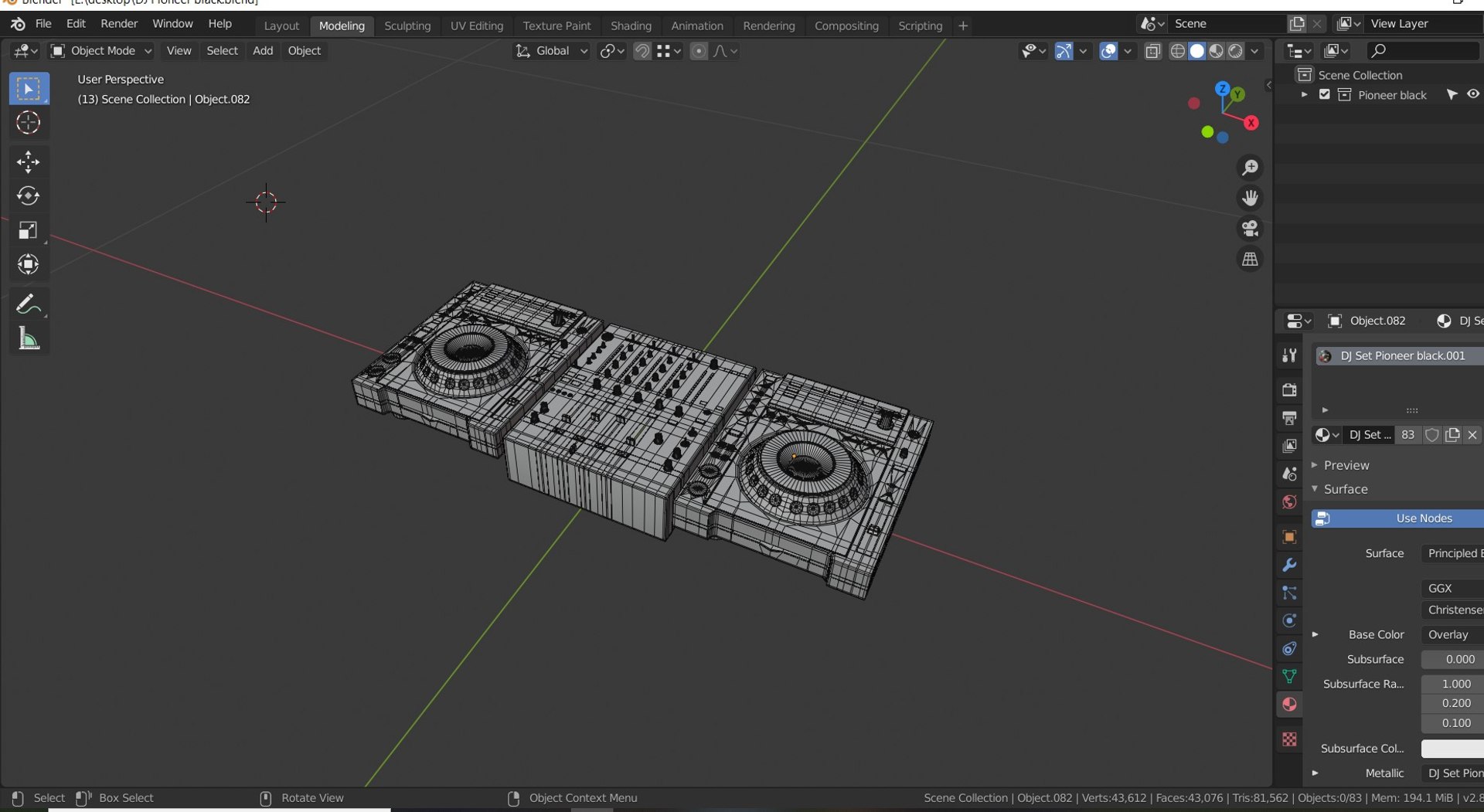 pioneer dj black 3D https://p.turbosquid.com/ts-thumb/Um/nlEBJp/KWcsFJYp/screenshot_3/jpg/1606306274/1920x1080/fit_q87/eb14f4413d466a63c73f5272c89712a6323a01c3/screenshot_3.jpg
