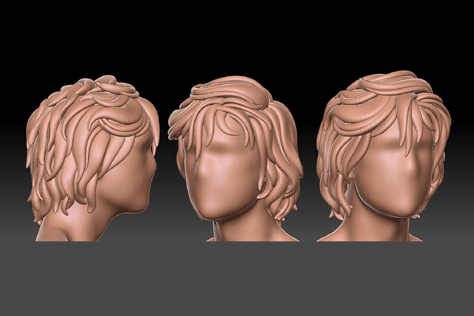 3D Hair 31 - TurboSquid 1844215