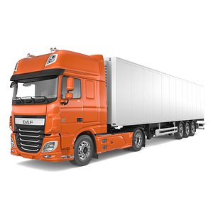 3d model daf xf euro 6