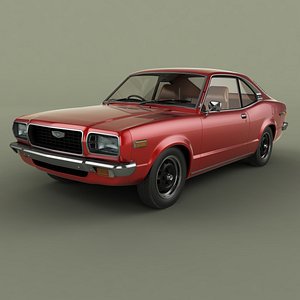 3D mazda grand familia coupe