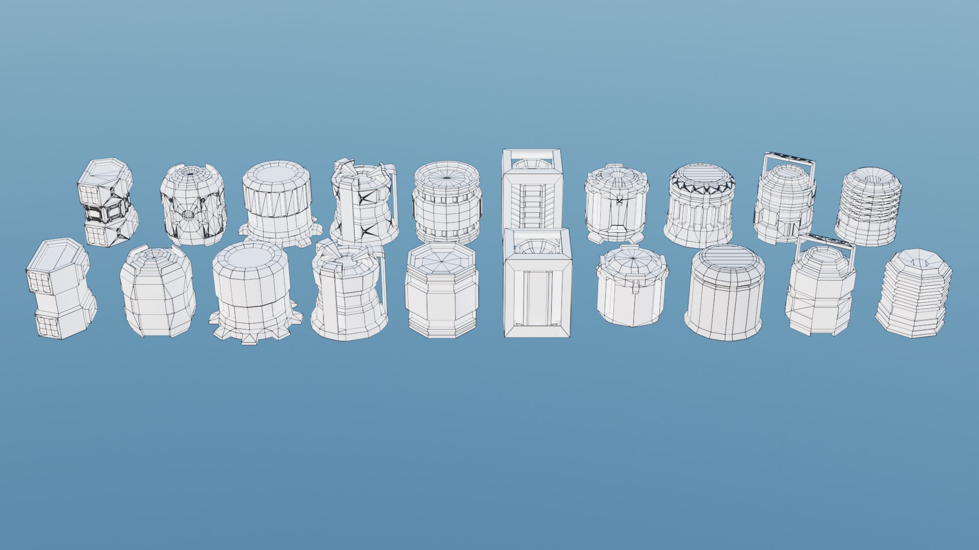 PBR sci-fi exterior props 10 barrels 3D model https://p.turbosquid.com/ts-thumb/Un/8GolLr/am/preview_1/png/1674651913/1920x1080/fit_q87/4bdbff44fd8b30a157c8ad81773cbb7e3f989849/preview_1.jpg