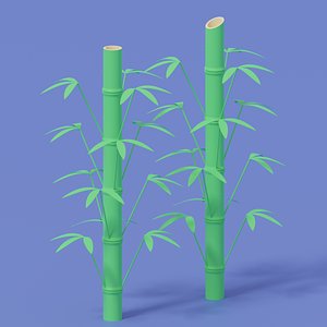 Cartoon Bamboo Tree